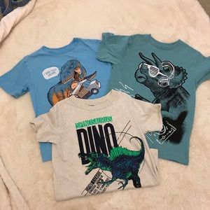 Boys Dino T-shirt bundle